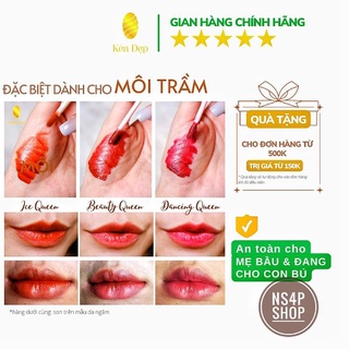 Son môi, dưỡng môi Kén Đẹp cho môi trầm - 3 màu lựa chọn