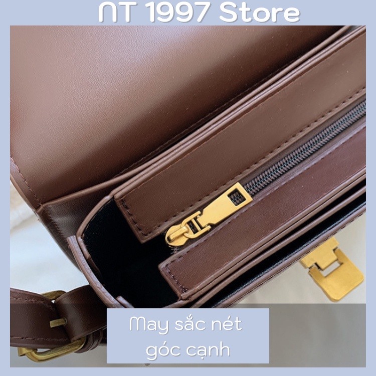 Túi sách nữ da thời trang đeo chéo kẹp nách phong cách hàn quốc NT39