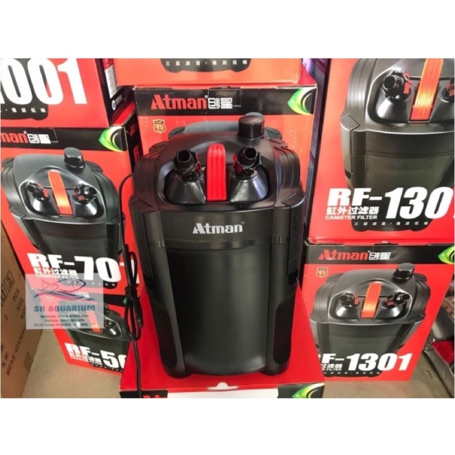LỌC THÙNG ATMAN RF-701, RF-1001, RF-1301 THẾ HỆ MỚI - LỌC THÙNG CAO CẤP CHO BỂ CÁ, BỂ THỦY SINH