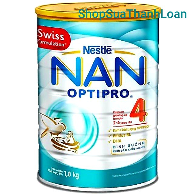 [HSD T12-2024] [MẪU MỚI] Sữa Bột Nestle NAN OPTIPRO MHO 4 – Hộp 1.6kg