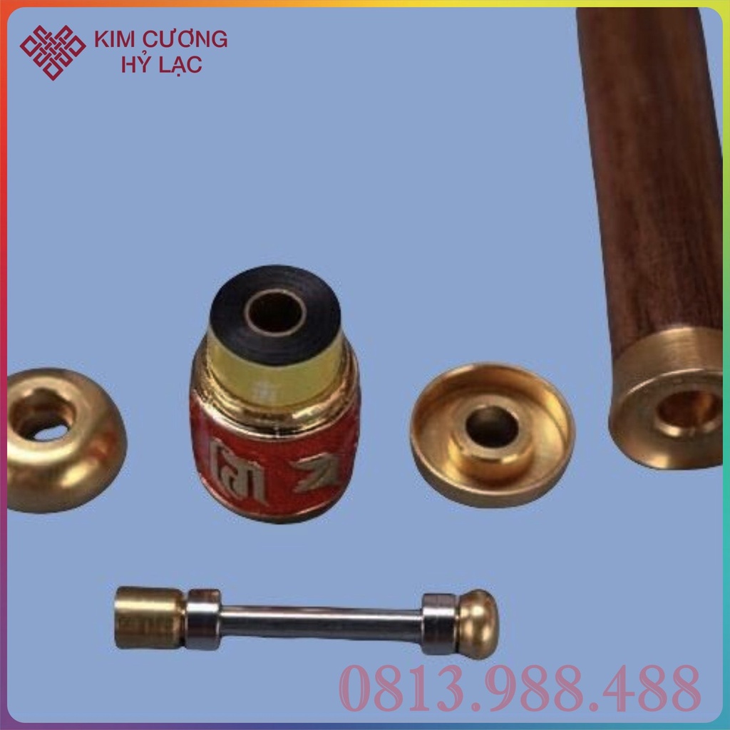 Kinh Luân Cầm Tay Tây Tạng- Bút Kinh Luân [Kim Cương Hỷ Lạc] Xoay Được Đầu Bút