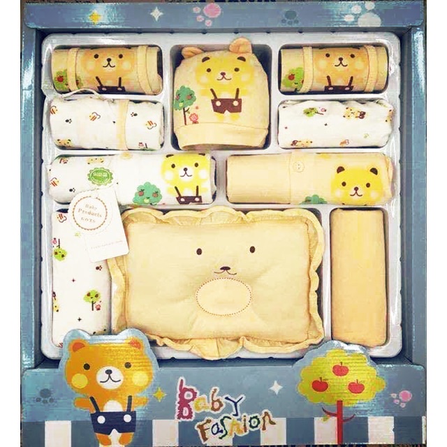 Set sơ sinh 100% cotton