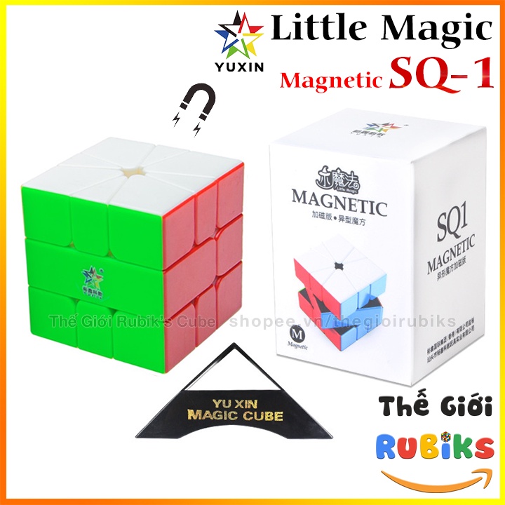 YuXin Little Magic Square-1 M Có Nam Châm - Rubik SQ-1 Biến Thể SQ1.