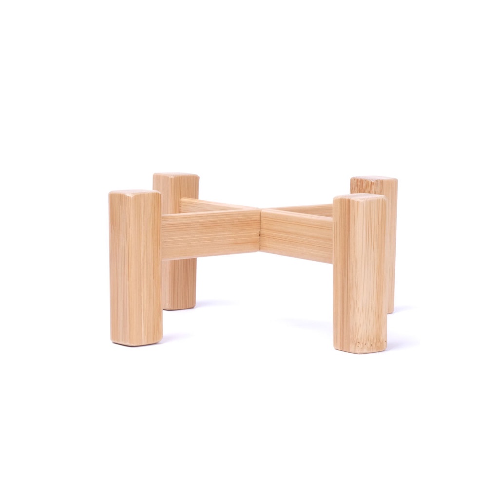 Giá Đỡ Chậu Hoa Bằng Gỗ Tre Chất Lượng Cao Tiết Kiệm Không Gian