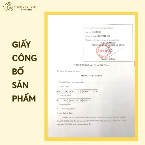 Ủ Tảo Xoắn Tươi ALOTA Huyền Phi - đắp mặt nạ tảo,dưỡng da mặt giúp trắng da,cấp ẩm,trẻ hóa làn da,mờ thâm