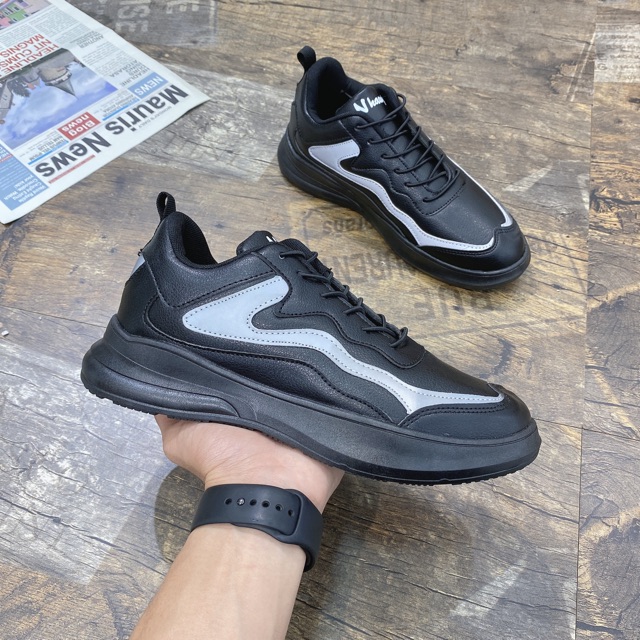 [Ảnh thật - Hàng loại 1] Giày thể thao nam, giày sneaker nam viền phản quang A88