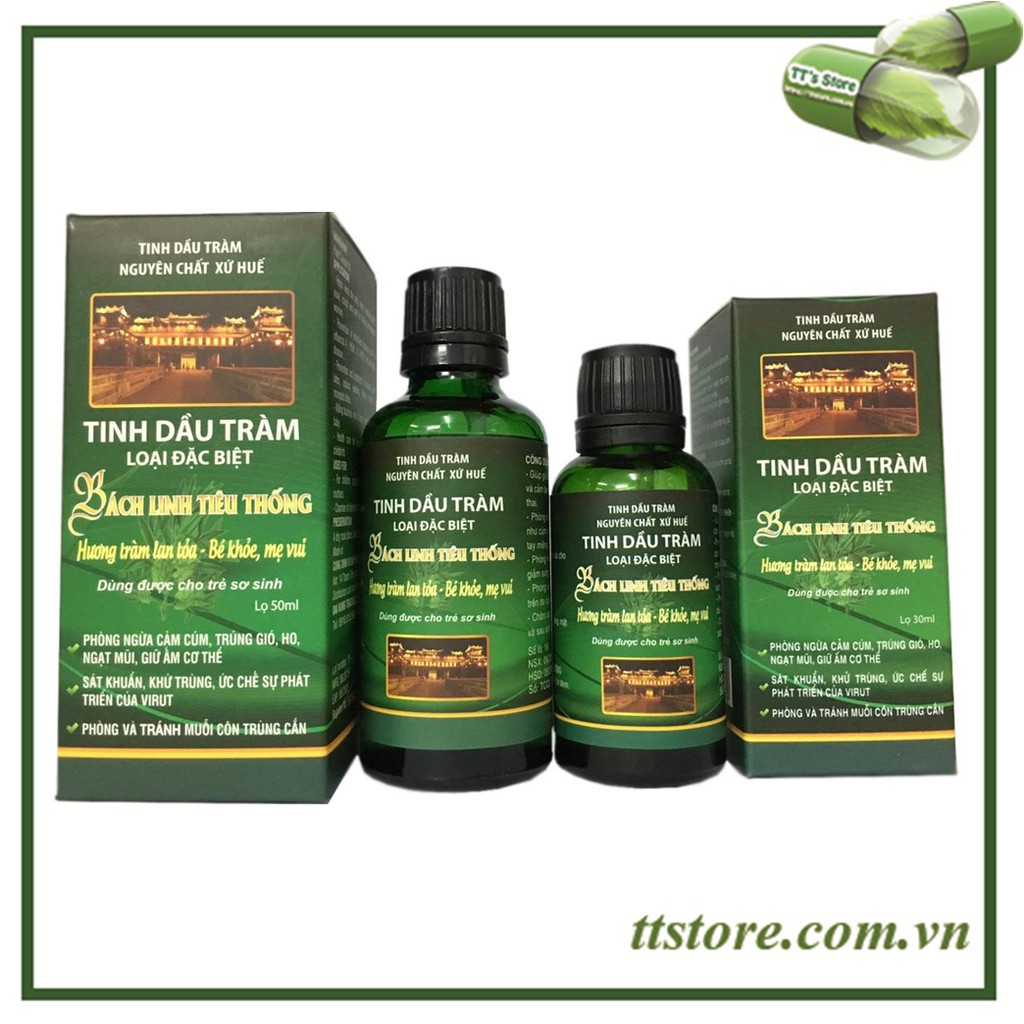 Tinh dầu tràm Huế Bách Linh - Dầu tràm nguyên chất (Loại đặc biệt)