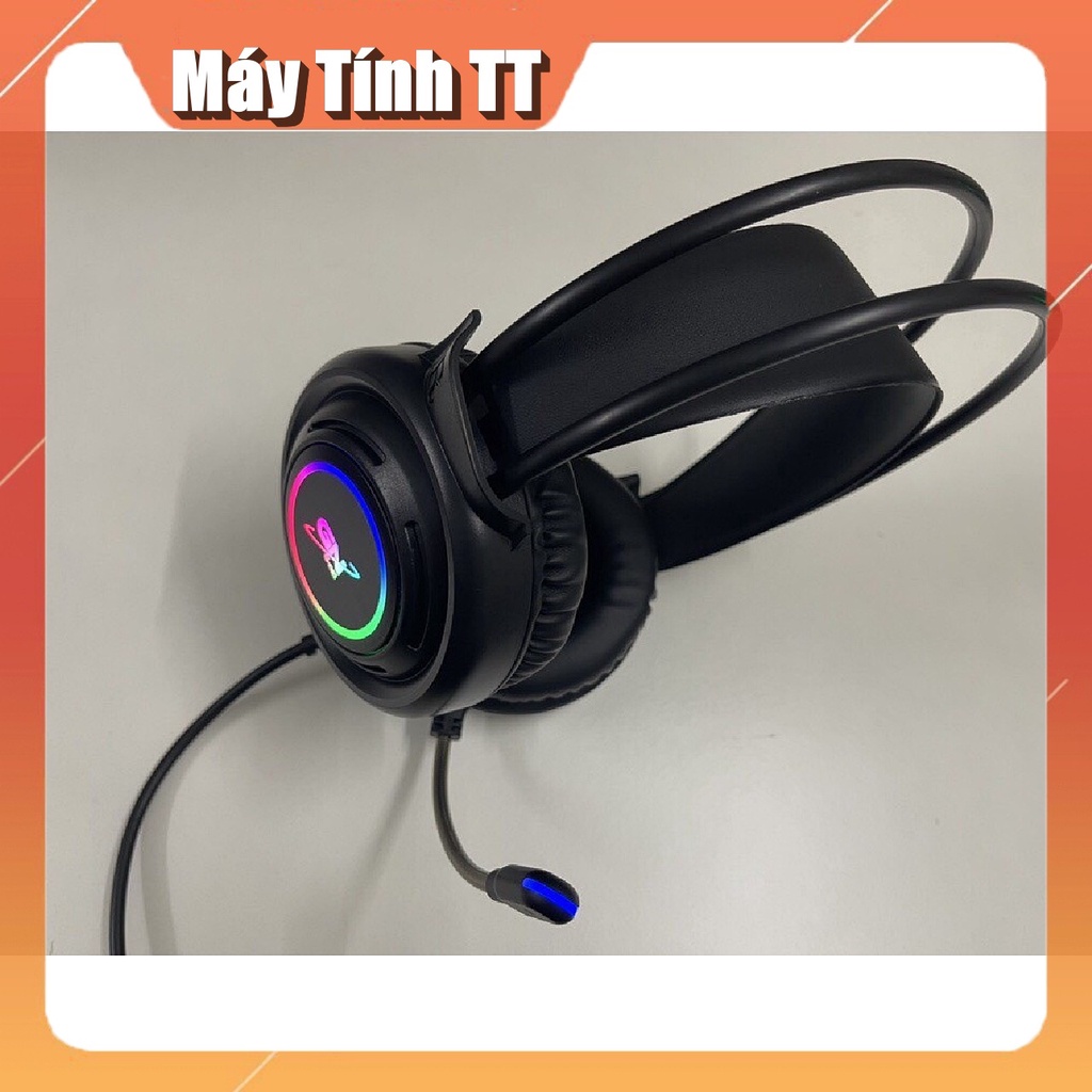 Tai nghe Game Chụp Tai Có Mic Gnet GH3 FULLBOX Led 7 màu - Hàng chính hãng bảo hành 12 tháng - Máy Tính TT