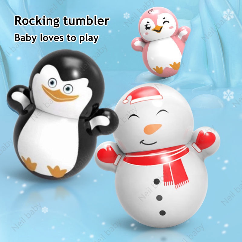 【Neil Baby】đồ cute búp bê lật đật đồ Chơi Lật Đật mini Hình Minion/Người Tuyết/Phi Hành Gia/Người Tuyết Dễ Thương Dành Cho Bé