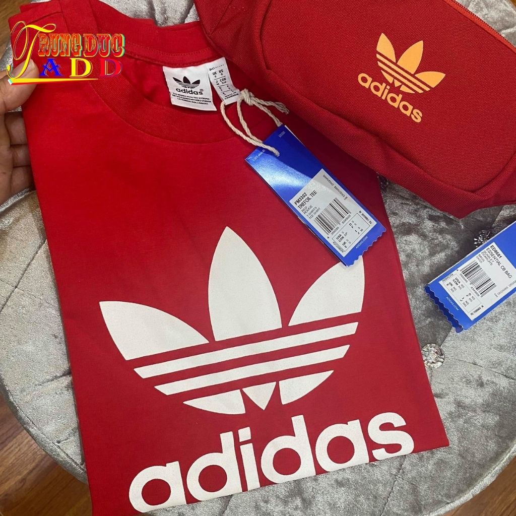 Túi Bao Tử Adidas Full Tag Code Chất Cotton Cực Đẹp Ngăn Rộng Chuẩn Cambodia Trungducadidas