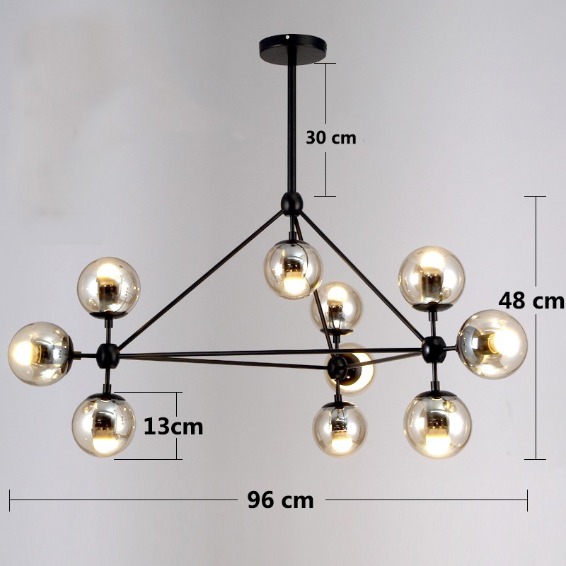 Đèn chùm trang trí phân tử 10 bóng giá chưa bóng CAM KẾT CHẤT LƯỢNG SẢN PHẨM VÀ DỊCH VỤ TỐT