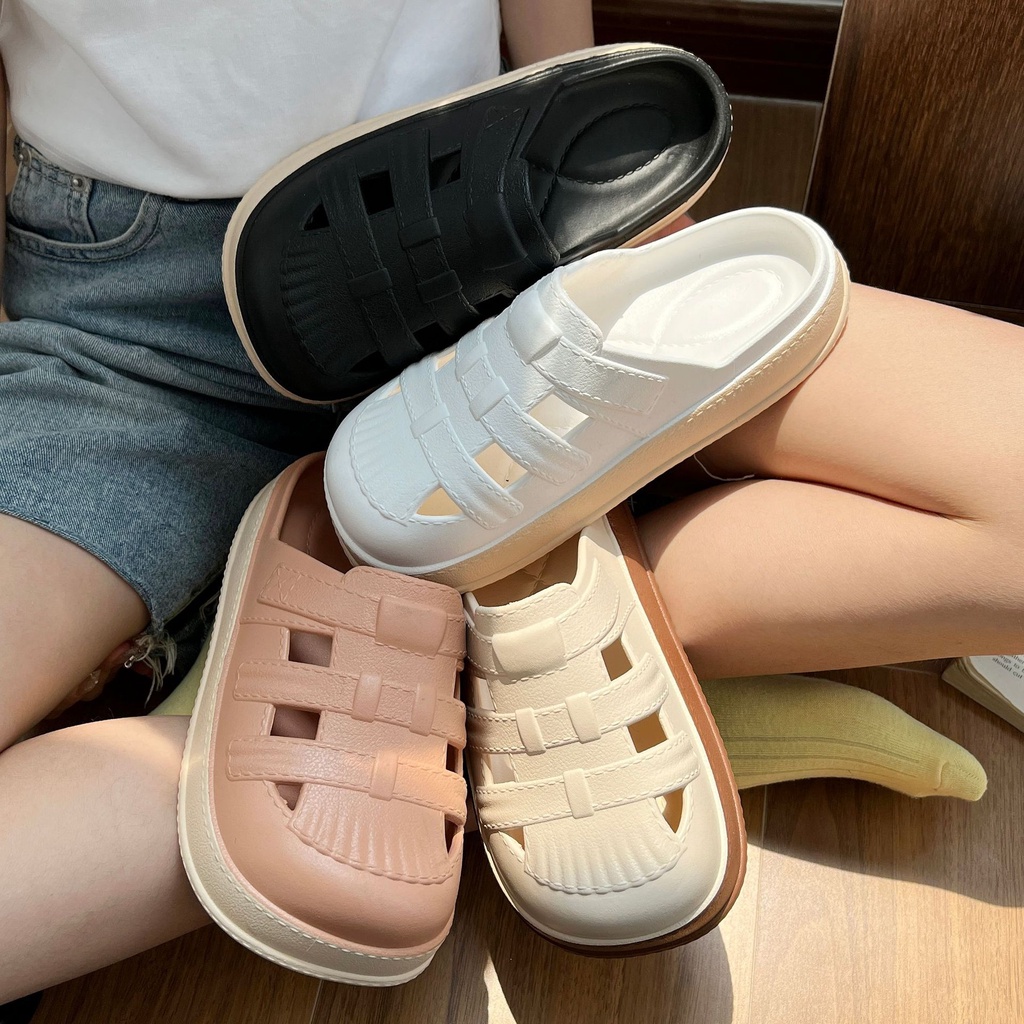 Tikp Dép Sandal 3 Màu Size 36-41 MS0806 Dễ Phối Đồ Thời Trang Cho Nữ