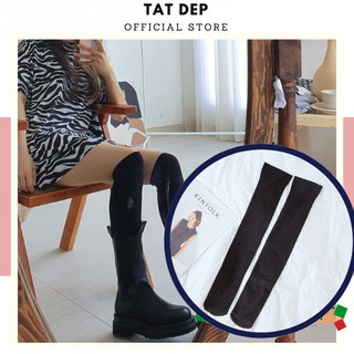 Tất nữ cổ cao qua gối LEMON vớ nữ siêu thời trang- bí quyết cho đôi chân thon dài