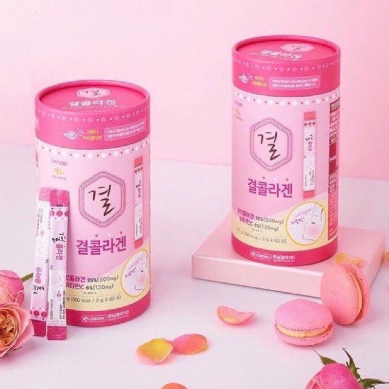 Bột uống Collagen Lemona Gyeol Nano Collagen Powder Lemon Hàn Quốc