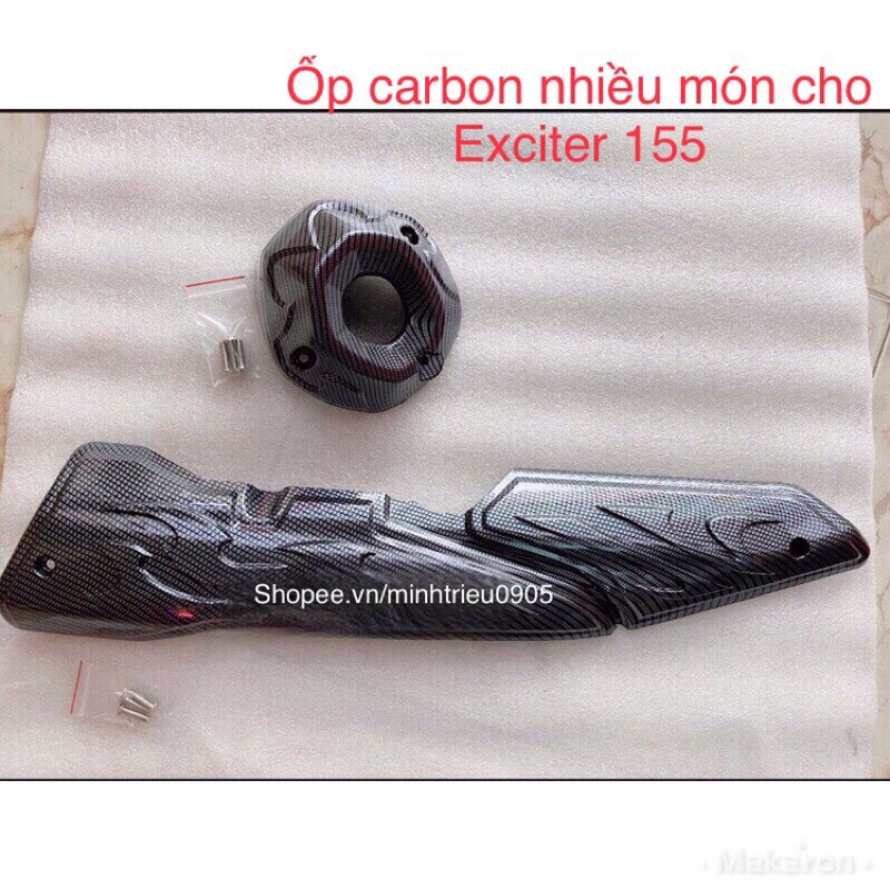Ốp carbon Exciter 155