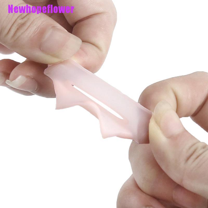 1 Cặp Dụng Cụ Tách Ngón Chân Bằng Silicone Tiện Dụng