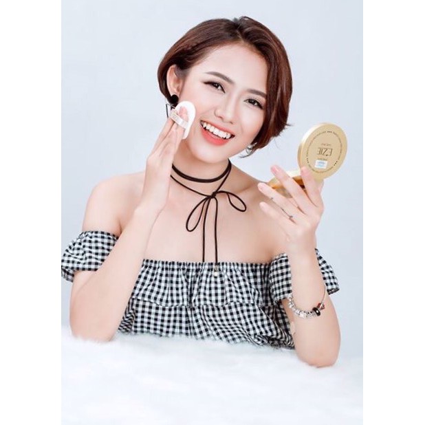 [🛍SHOP CHÍNH HÃNG] PHẤN NÉN EZIE KIỀM DẦU - TẶNG 1 LÕI SƠ CUA - CAM KẾT CHÍNH HÃNG 100% DATE MỚI