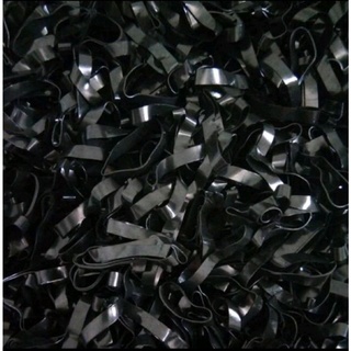 thun đen cột tóc bịch 100g size lớn/chun cột tóc đa năng