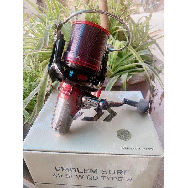 máy câu cá DAIWA emblem surf 45 scw chính hãng giá rẻ