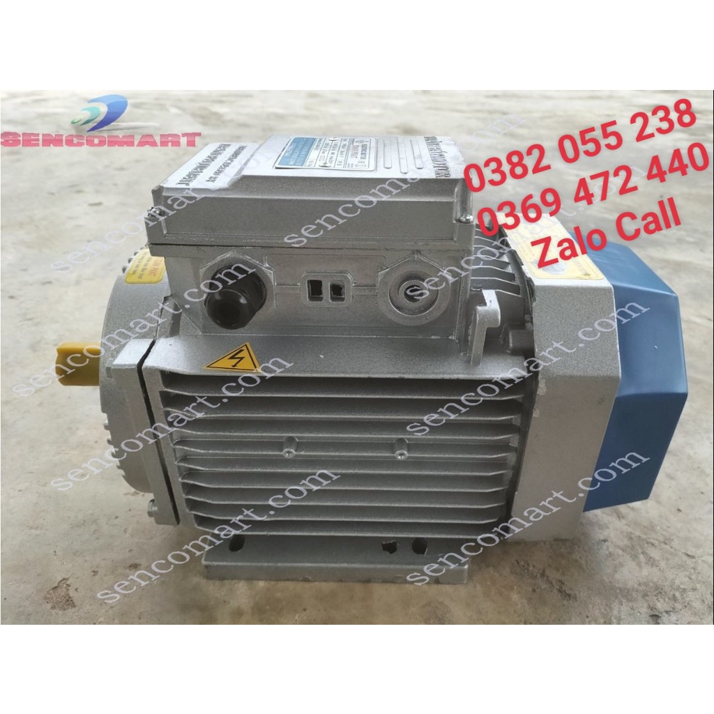 Động cơ mô tơ điện 220v Toàn Phát 1,1kw  tốc chậm 1400v/p, dây đồng, đường kính trục 24mm