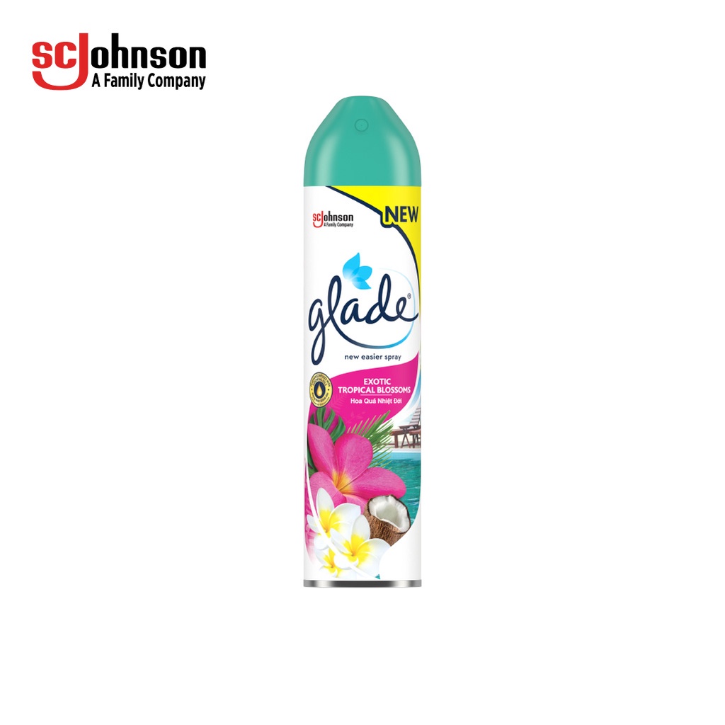 GLADE Xịt thơm phòng Hương Hoa Quả Nhiệt Đới 280ml