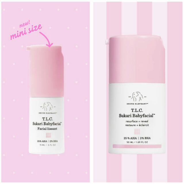 Mặt nạ peel da Drunk Elephant T.L.C Sukari Babyfacial
