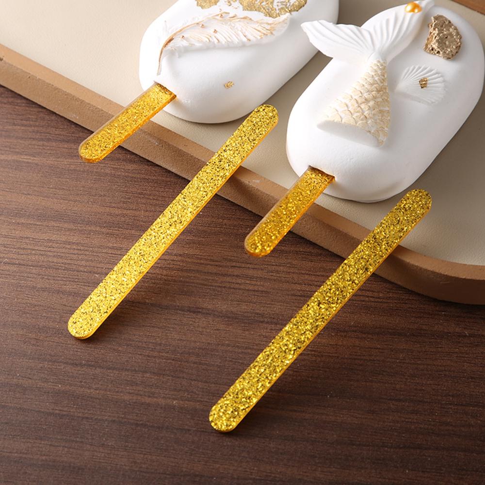 Que Kem Lấp Lánh Bằng Acrylic Dùng Làm Đồ Thủ Công DIY Cho Bé