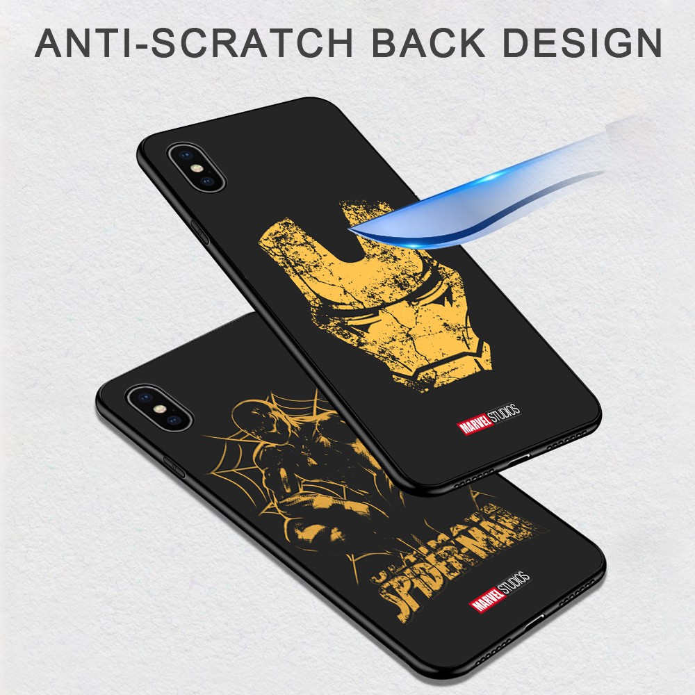 Ốp lưng điện thoại ASUS Zenfone Max Pro M1 / ZB601KL / ZB602KL Retro Marvel Avenger Điện thoại Case chống sốc Vỏ bọc silicon TPU mềm