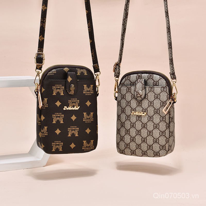 Túi Đeo Chéo Mini Dùng Đựng Điện Thoại Và Chìa Khóa Thời Trang Cho Nữ