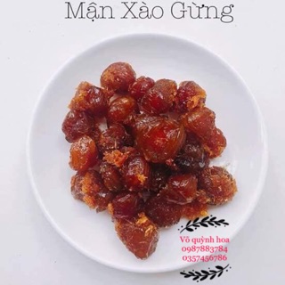 Mận hậu khía sod xào gừng 400gr