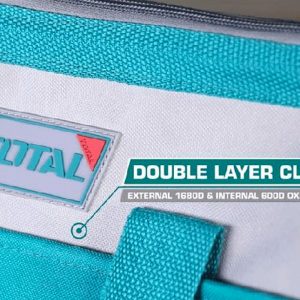 13-16" Túi đồ nghề đựng dụng cụ TOTAL THT26131 THT26161 | Giỏ đồ nghề Tools Bag cao cấp được làm bằng vải bố