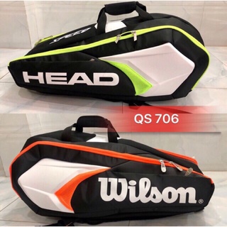 Balo Tennis Head Wilson Cao Cấp Chất Liệu Cao Cấp
