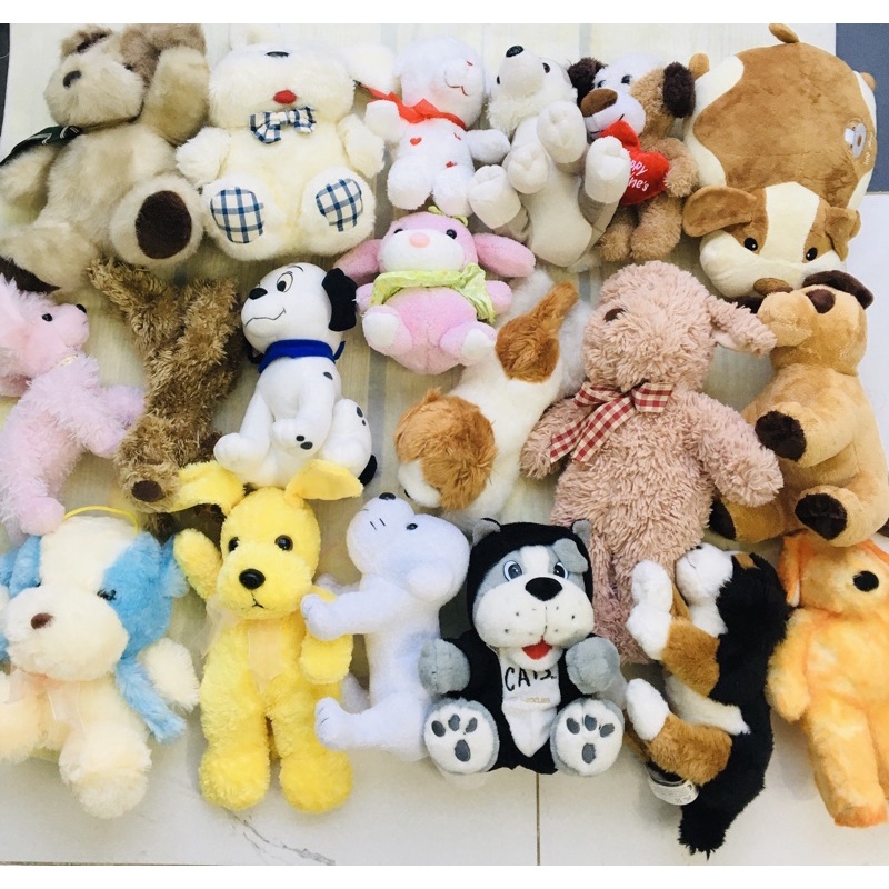GP)Gấu bông cún,chó si đủ loại và size