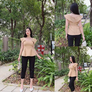 ÁO PEPLUM XOÈ