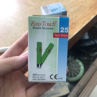 Que thử tiểu đường cho máy đo easy touch gcu et322