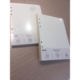 Combo ruột sổ caro, ruột dot grid 996-997