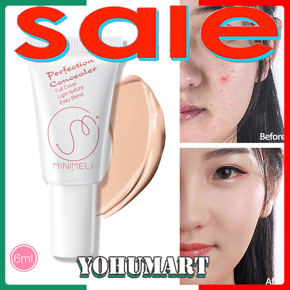 (Hàng Mới Về) Kem Che Khuyết Điểm Toàn Diện 6ml Che Phủ Vết Thâm Lâu Trôi