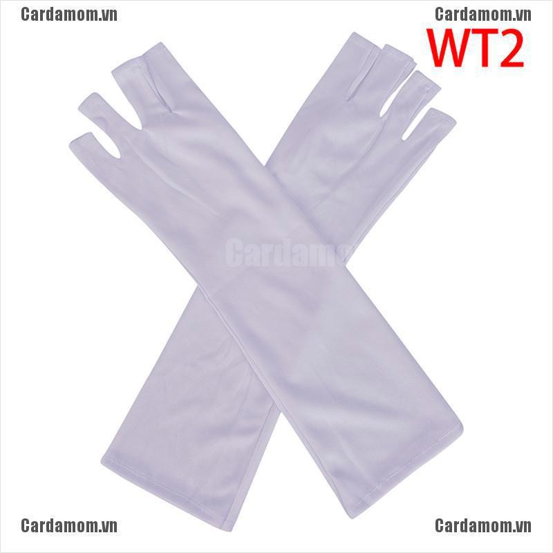 {carda} Anti UV Gel Glove for UV Light / Lamp Radiation Protection Dryer Gel Polish Tool{LJ}