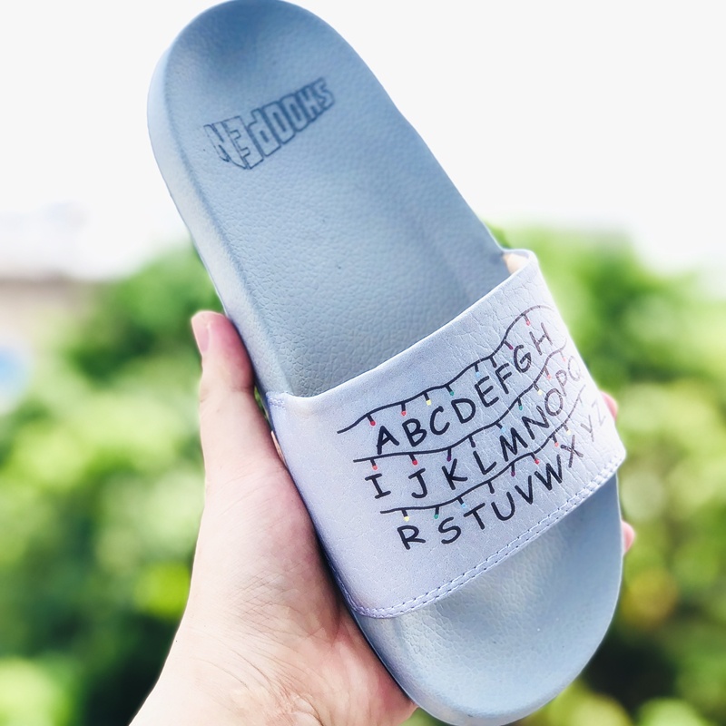 Dép 𝐒𝐇𝐎𝐎𝐏𝐄𝐍❤️FULL BOX + FREESHIP❤️ dép mlb shoopen abc bóng chày quai ngang thể thao nam nữ chất xịn kèm tag mác, xám