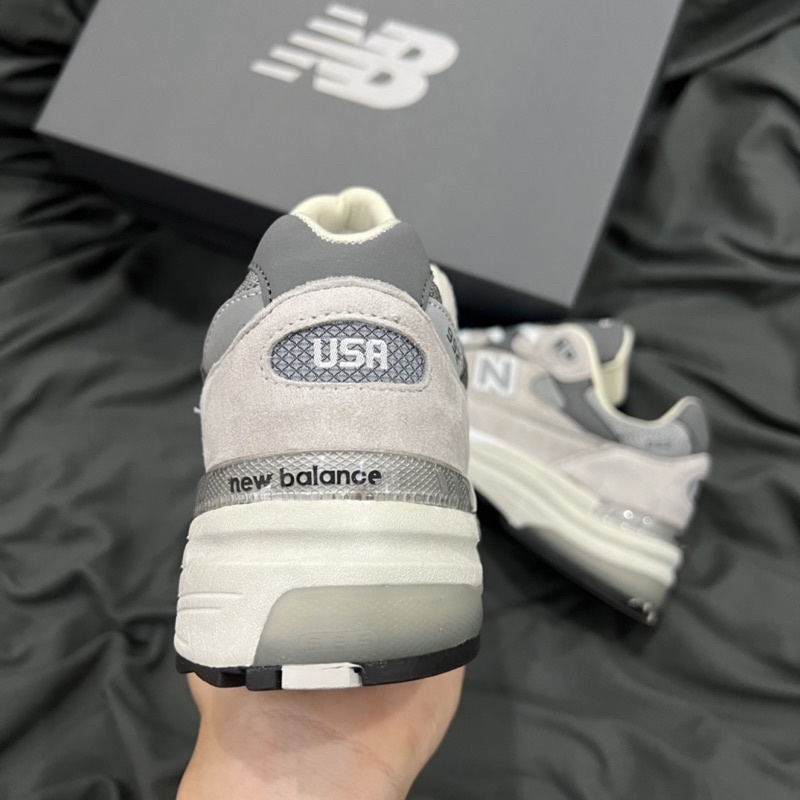 GIÀY NEW.BALANCE 992 XÁM GREY DA LỘN LAI AU SC