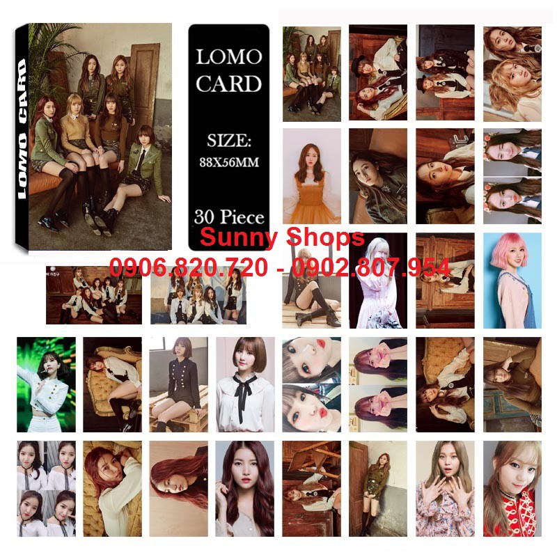 Lomo card hình Black Pink - G-Friend - Monsta X - Mama Moo | BigBuy360 - bigbuy360.vn