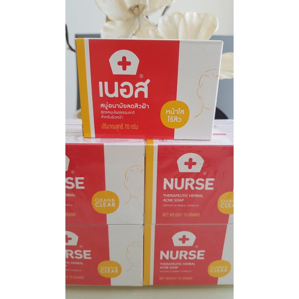 Xà Phòng Loại Bỏ Mụn Lưng Thương Hiệu NURSE Thái Lan