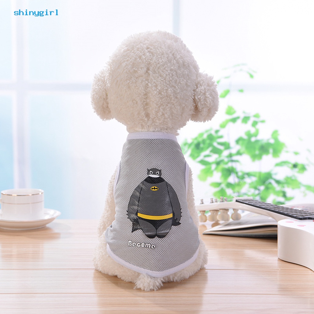 Áo ba lỗ thoáng mát dành cho chó mèo mặc trong mùa hè chất liệu cao cấp