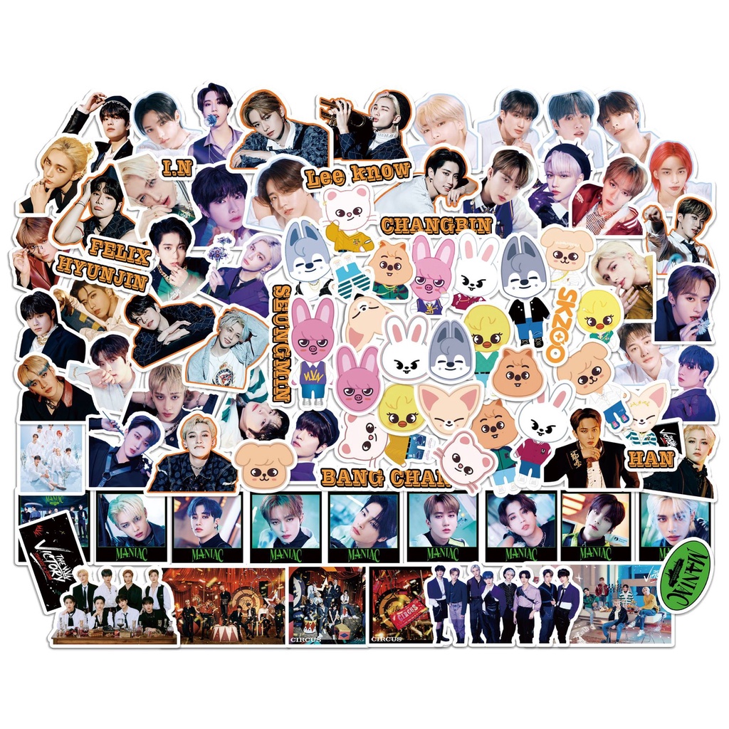 StrayKids Album CIRCUS Stickers Stray Kids ODDINARY Phone Luggage Tag Diy Sticker