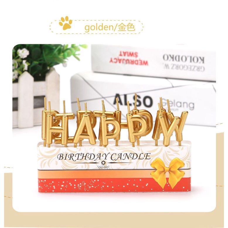 Nến HPBD vàng