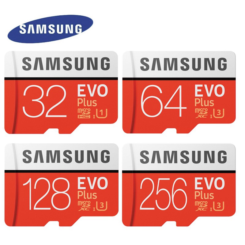 Thẻ nhớ Samsung EVO Plus 64 GB 128GB 256gb SDXC U3 Micro SD TF