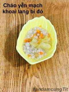 Yến mạch cho bé