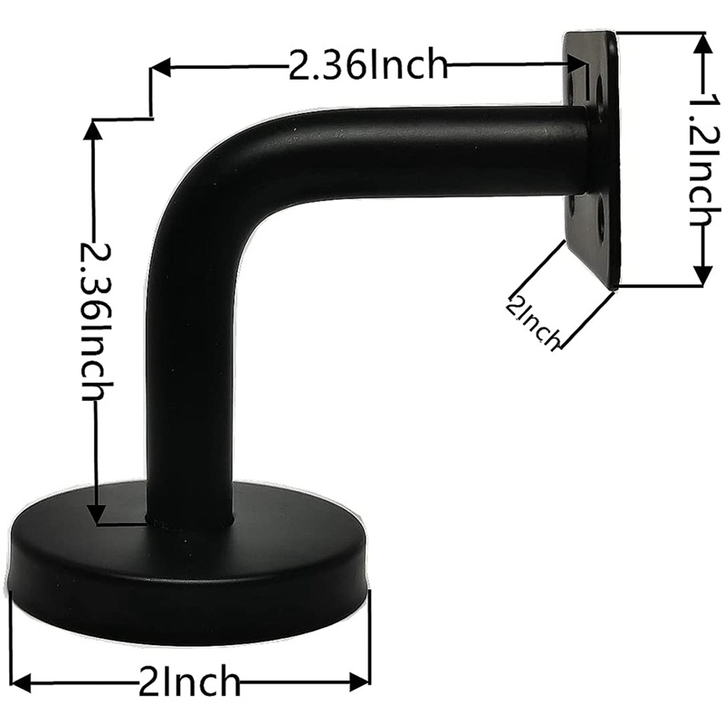 Set 6 Giá Đỡ Cầu Thang Bằng Thép Không Gỉ Kích Thước 60mm x 60mm