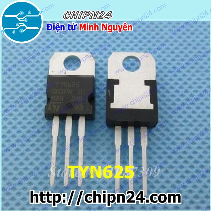 [2 CON] Triac SCR TYN625 TO-220 25A 600V