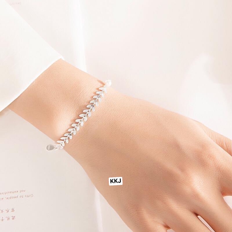 Lắc tay nữ Bạc ta Hot , sáng bóng , giá rẻ - Vàng bạc Khải Khải